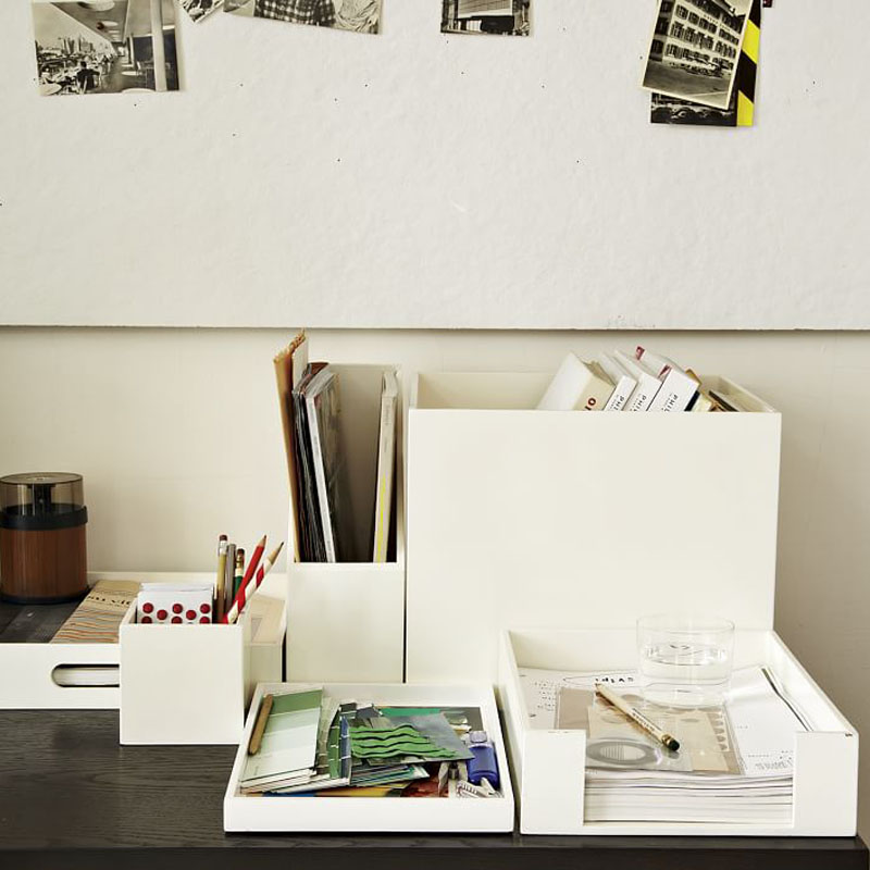 Acrylic desktop organizer, acrylic desk organiser