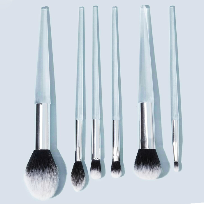 Acrylic makeup brush handle, clear acrylic brush handle