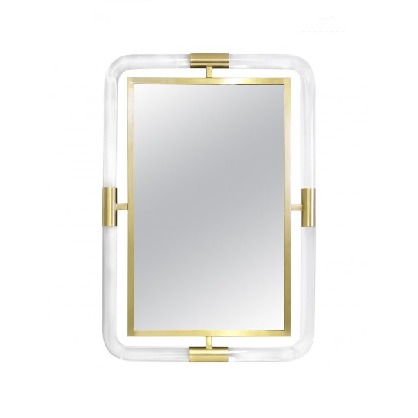 Gold acrylic mirror, plexiglass mirror