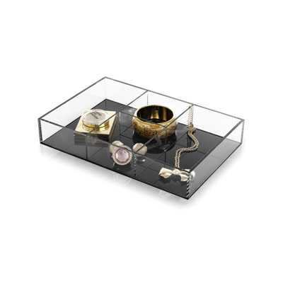 Acrylic jewelry tray, acrylic jewelry organizer tray