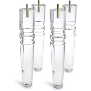 Lucite chair legs supplier, wholesale acrylic couch legs