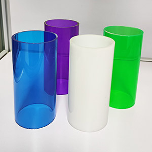 cut to size acrylic pipe, color option plexiglass tube