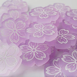 Frosted acrylic game token, flower shaped acrylic tokens