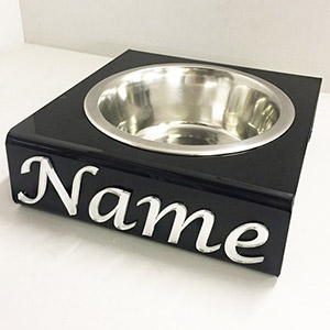 Wholesale acrylic dog bowl stand, supply perspex pet feeder
