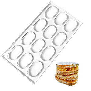 Wholesale acrylic macaron mold, acrylic baking mold supplier