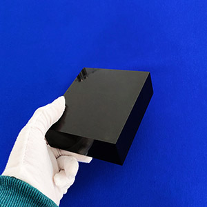 Acrylic black block supplier, custom acrylic block