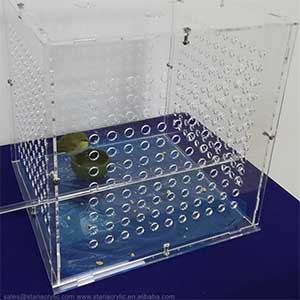 Acrylic pet cage manufacturer, custom acrylic bird cage